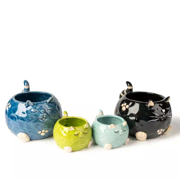 Gyvūnų keramikos žvakidė