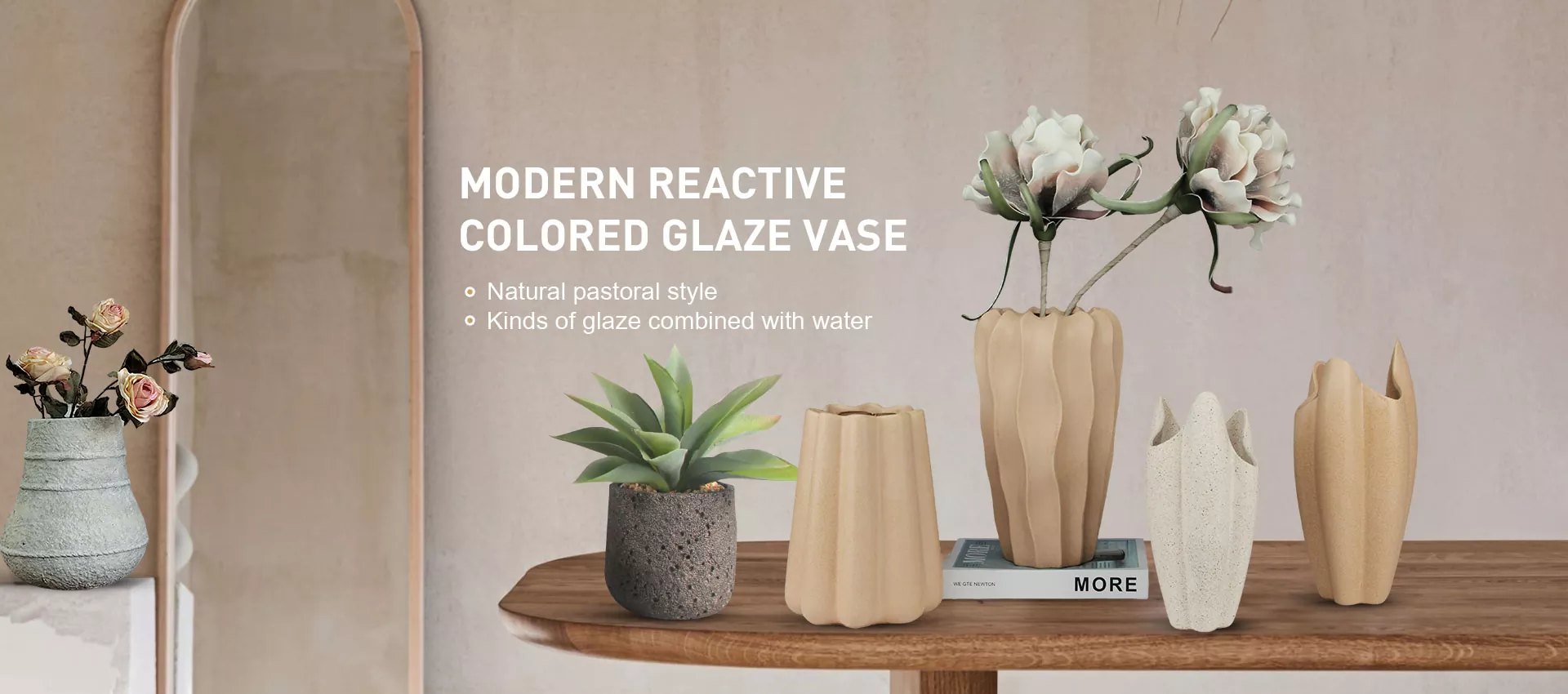 Dekoratyvinė keraminė vaza