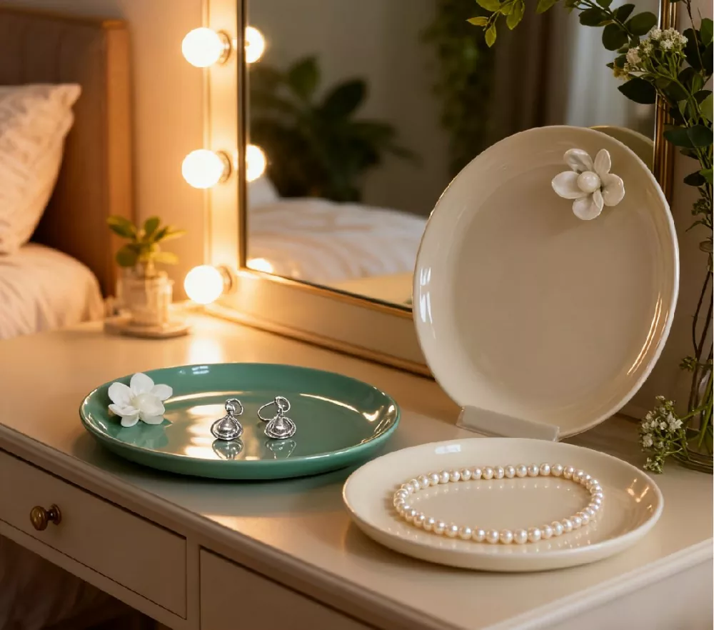 Minimalistinis Insta keramikinis papuošalų indas